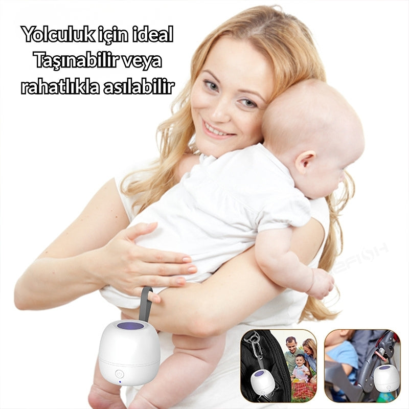 Kıkırdayan UV Taşınabilir Emzik Dezenfeksiyon Kutusu