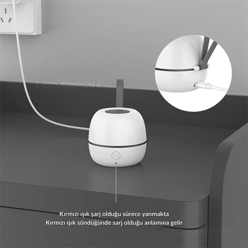 Kıkırdayan UV Taşınabilir Emzik Dezenfeksiyon Kutusu